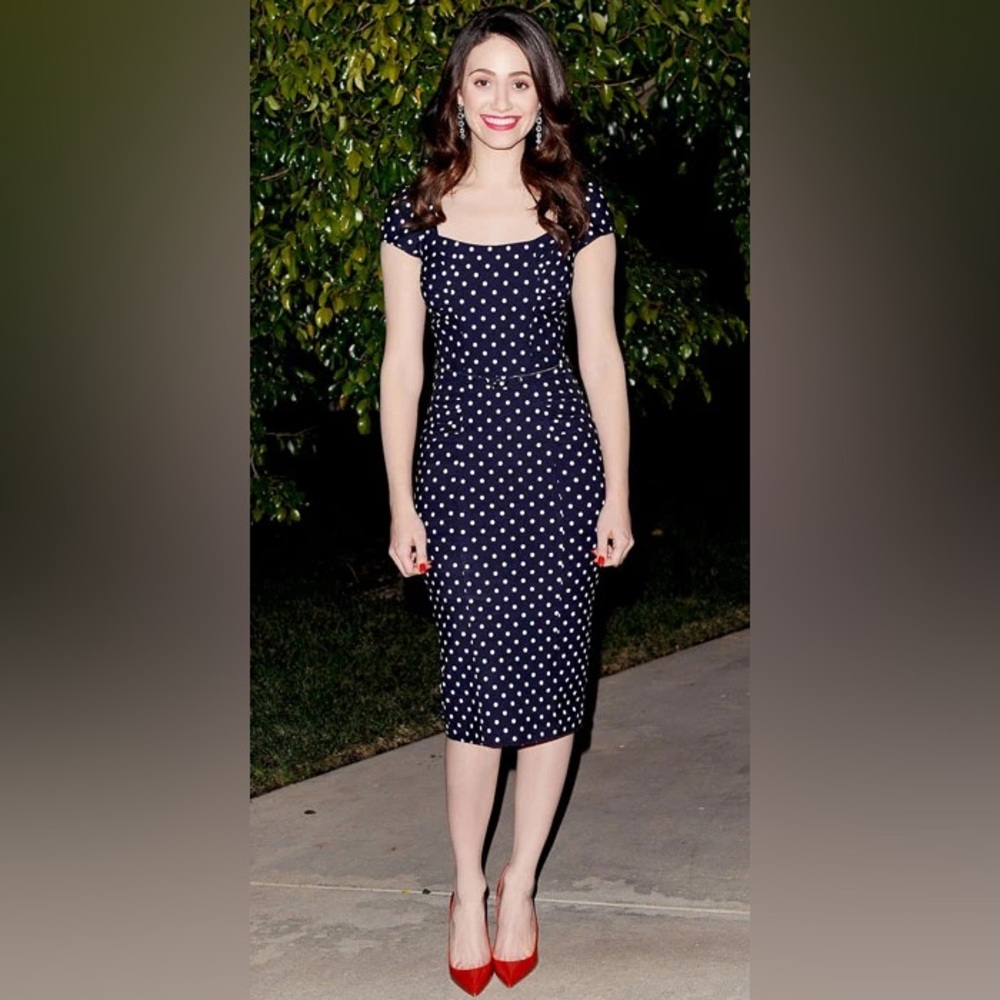 Stop Staring Blue Sheath Dress with Flutter Cap Sleeves